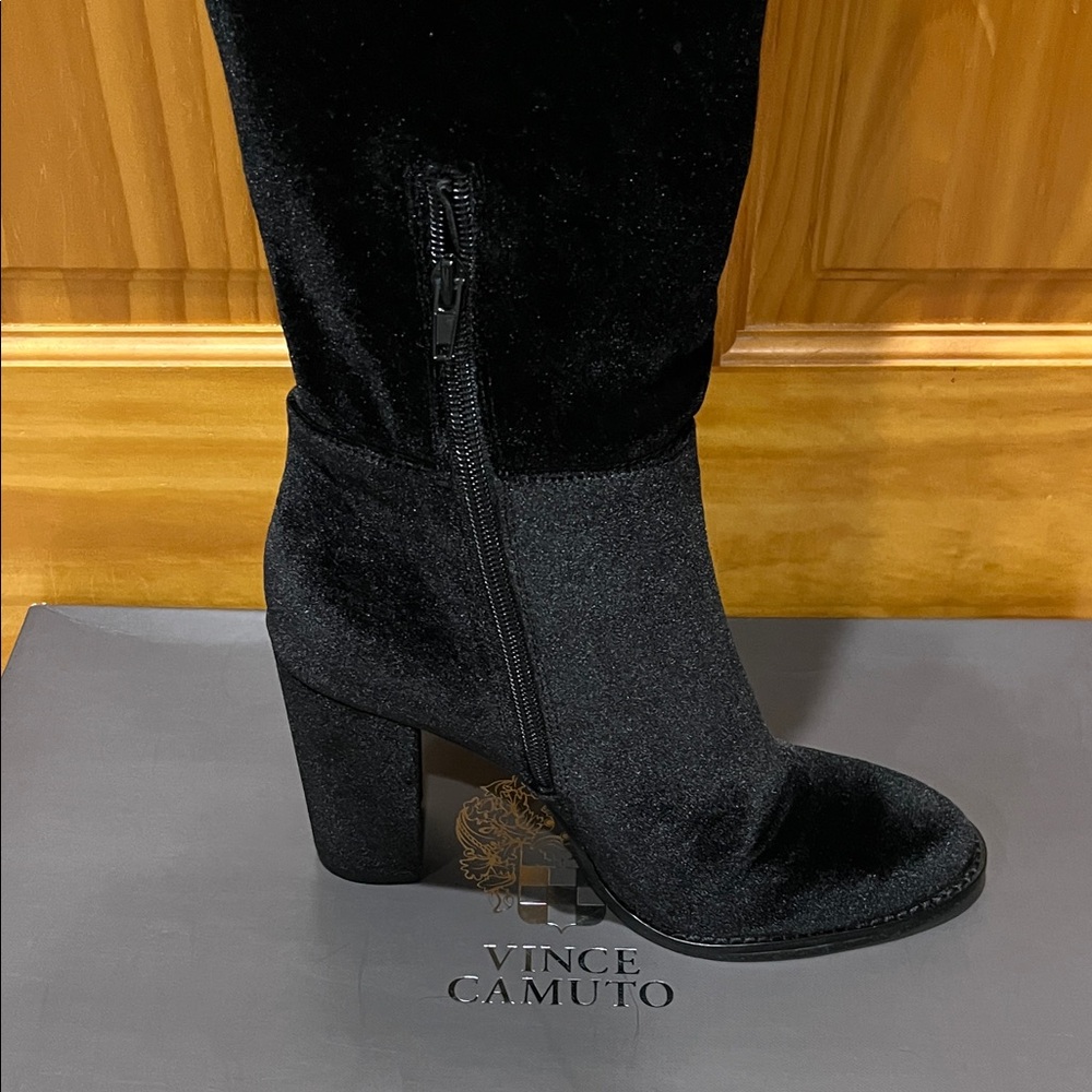 Vince Camuto Black Grady Over-the-knee Boots - Picture 5 of 10